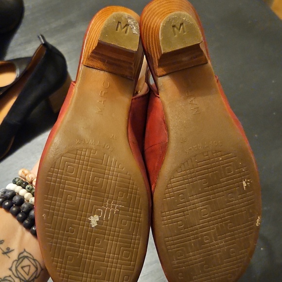 Vintage Marc Jacobs Red Slingback Sandals - Picture 4 of 5